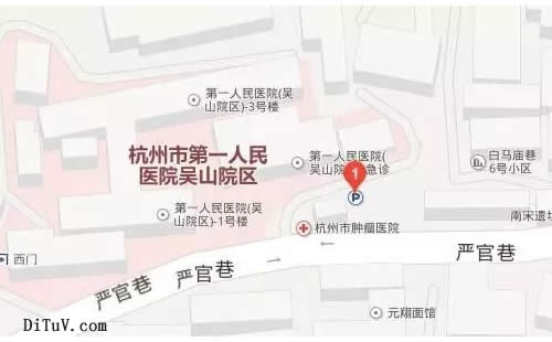 医院地图标注
